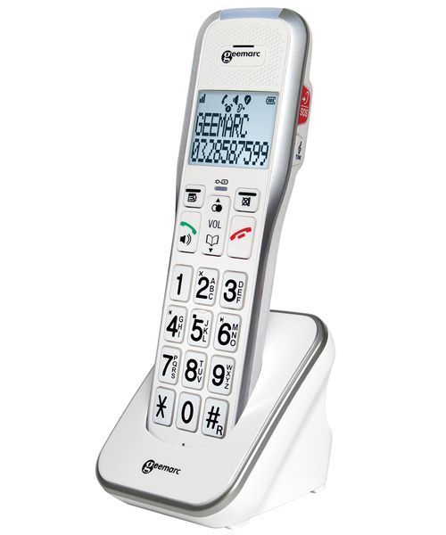 Seniorentelefon mit Bildwahltasten Geemarc Amplidect 595 Combi