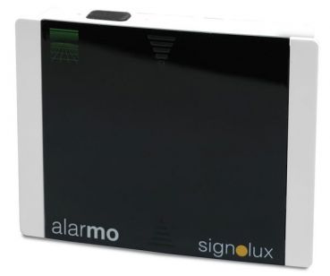 Alarmo Alarm-Monitor in weiß für die Humantechnik signolux Lichtsignalanlage